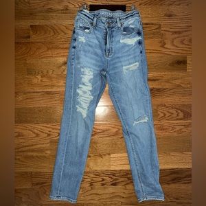 American Eagle mom jeans
